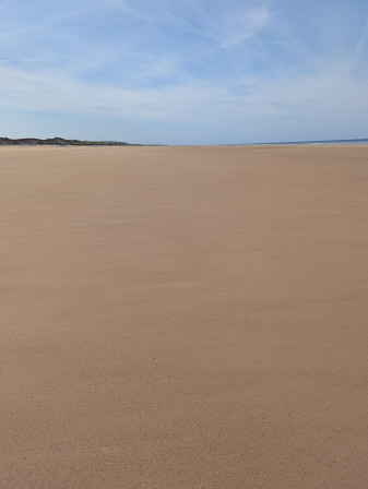 Plage interminable., juin 2025