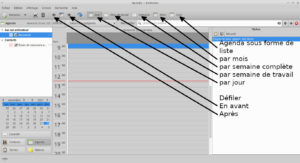 Synchronisation agenda cloud