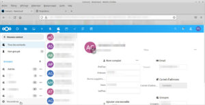 Paramètres Nextcloud